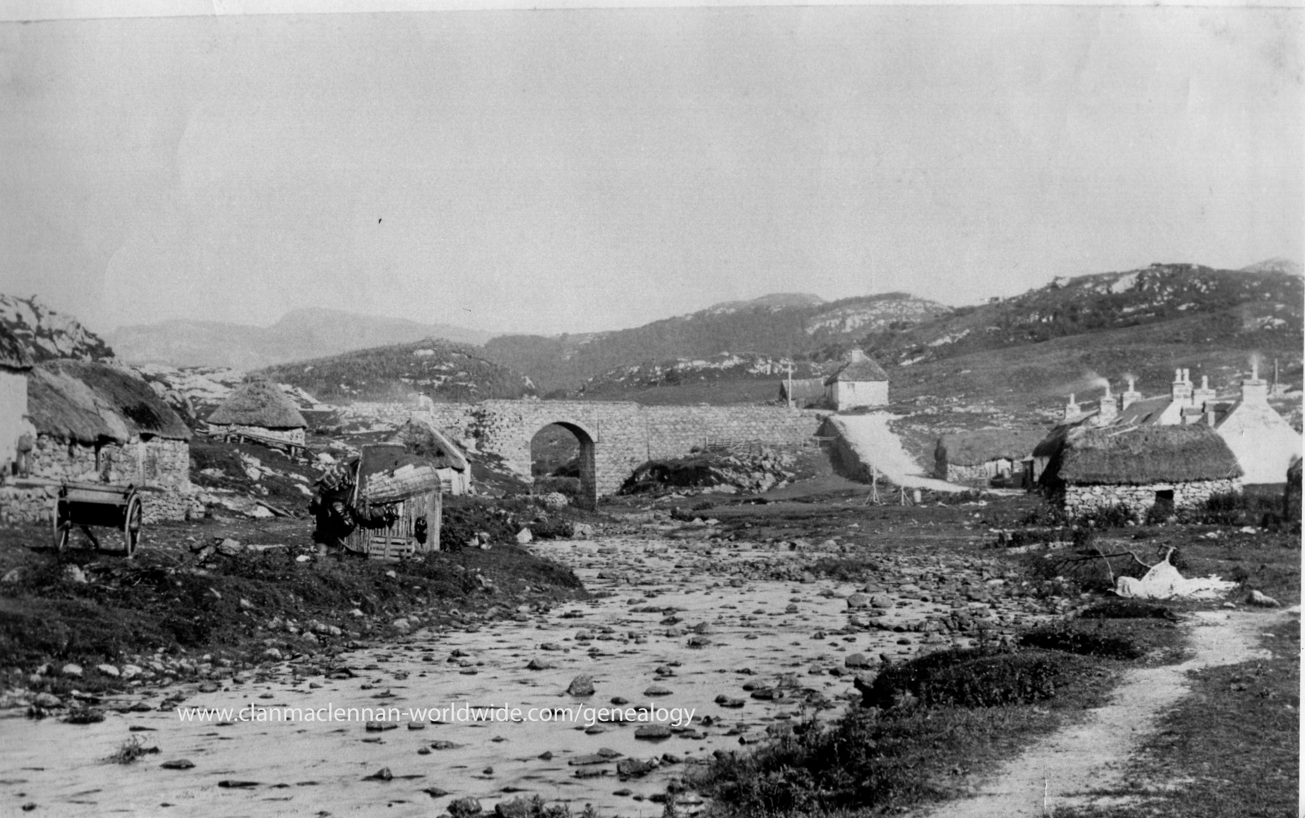 Photo of photos/Kenneth McLennan house Duirinish in 1898_txt